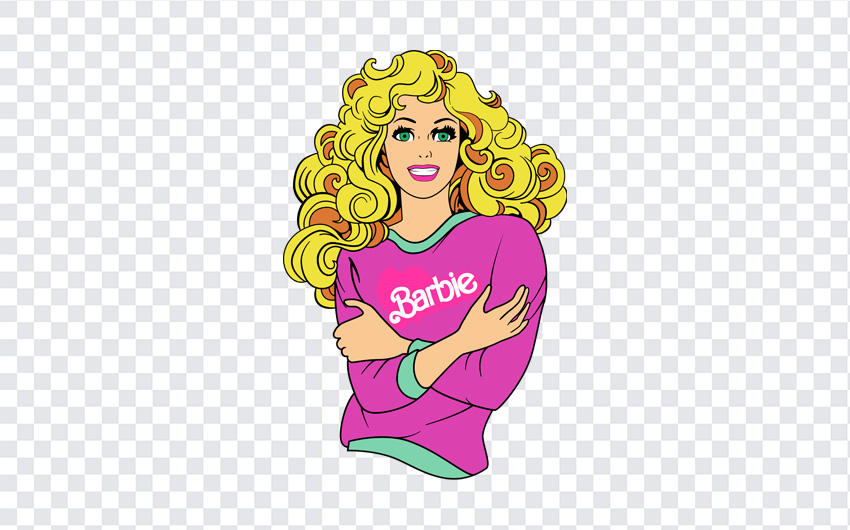 Barbie Sticker PNG