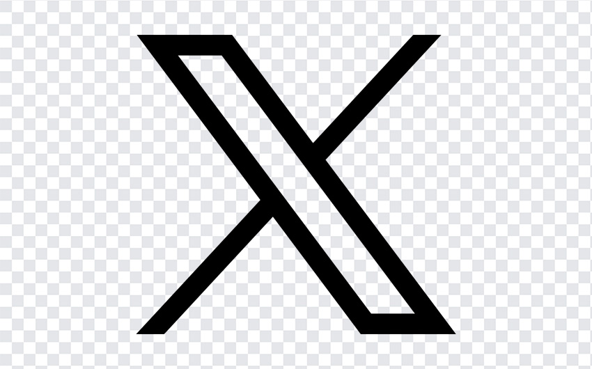 Twitter X Logo PNG