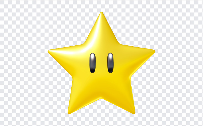 Mario Party Star PNG